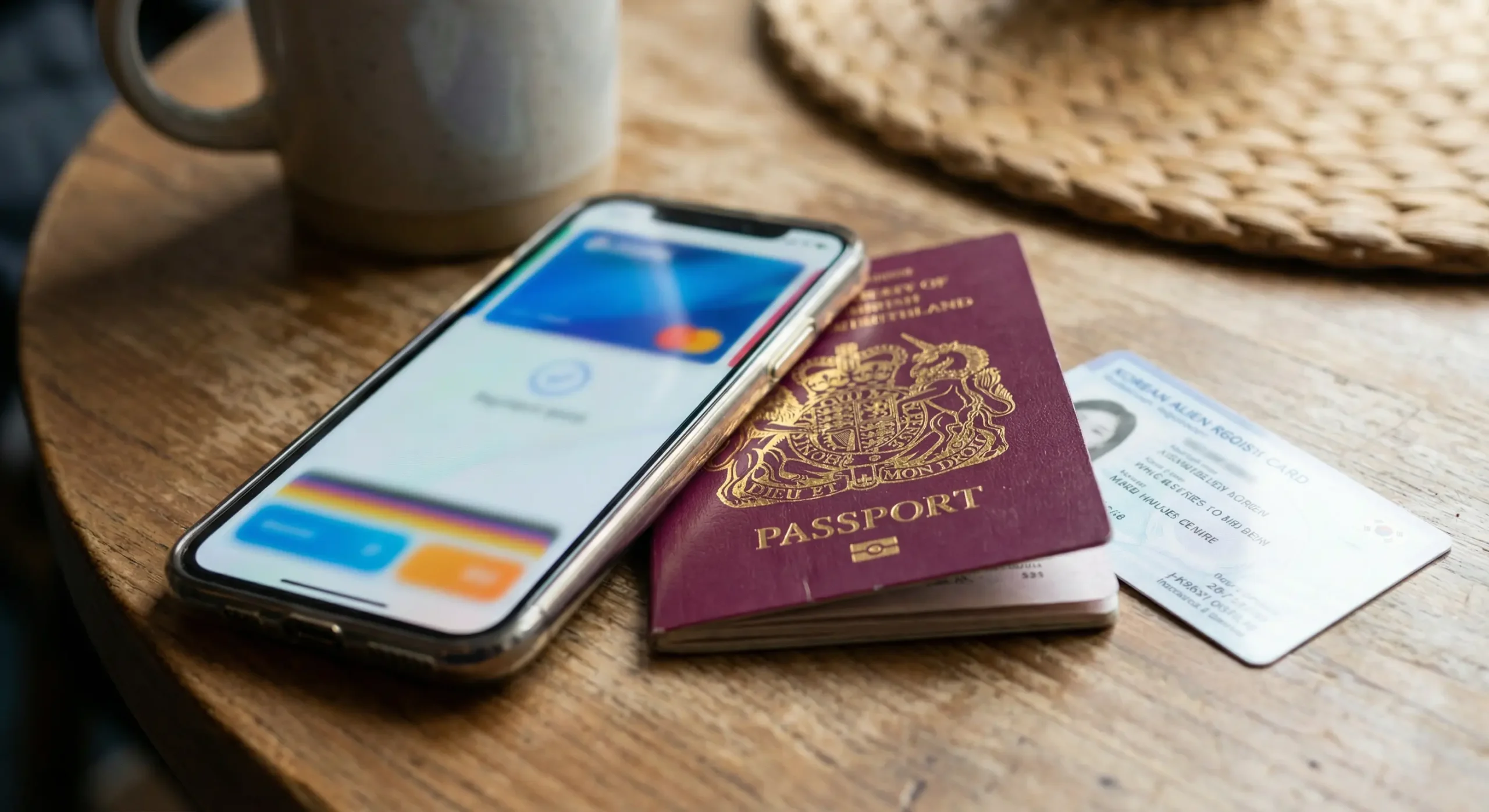 Smartphone showing Korean payment gateway error during online shopping checkout attempt