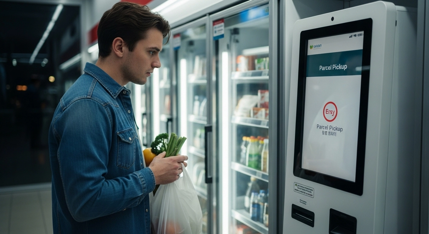 Convenience store Korea foreigners facing hidden service limits at Korean convenience store kiosk